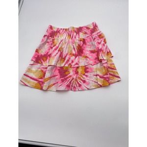 Cabana by Crown & Ivy‎ Pink Layered Skirt Size Medium